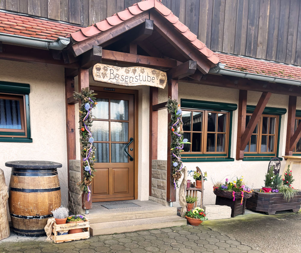 Eingangsbereich Besenstube Büchele
