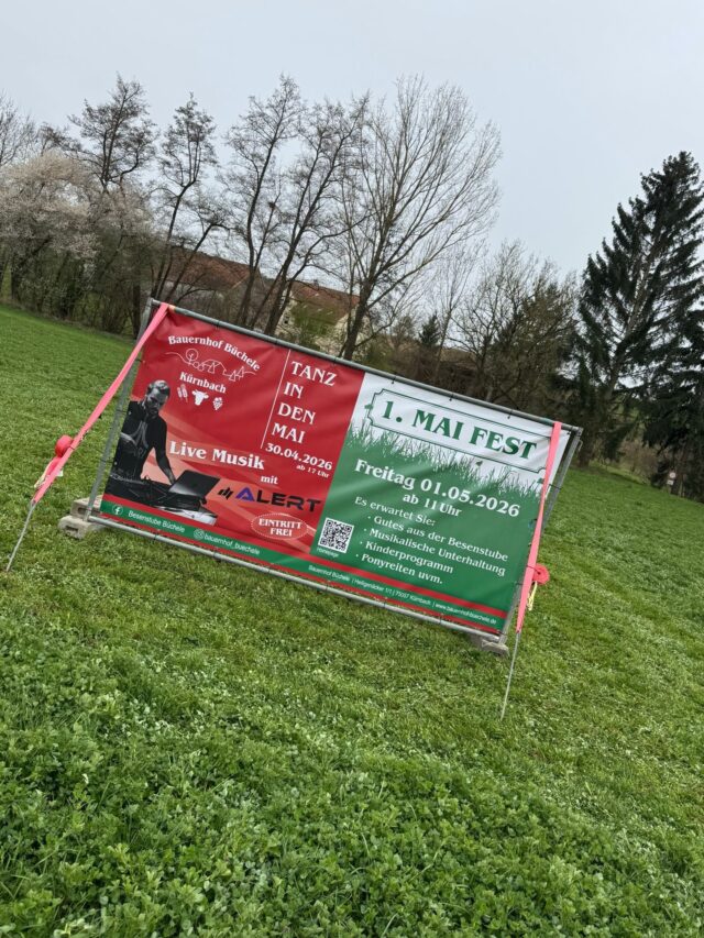 Es ist wieder so weit🍷🍷
Endlich wieder ein Fest auf dem Bauernhof Büchele 😍🎉
#mai #farm #fest #dorfparty